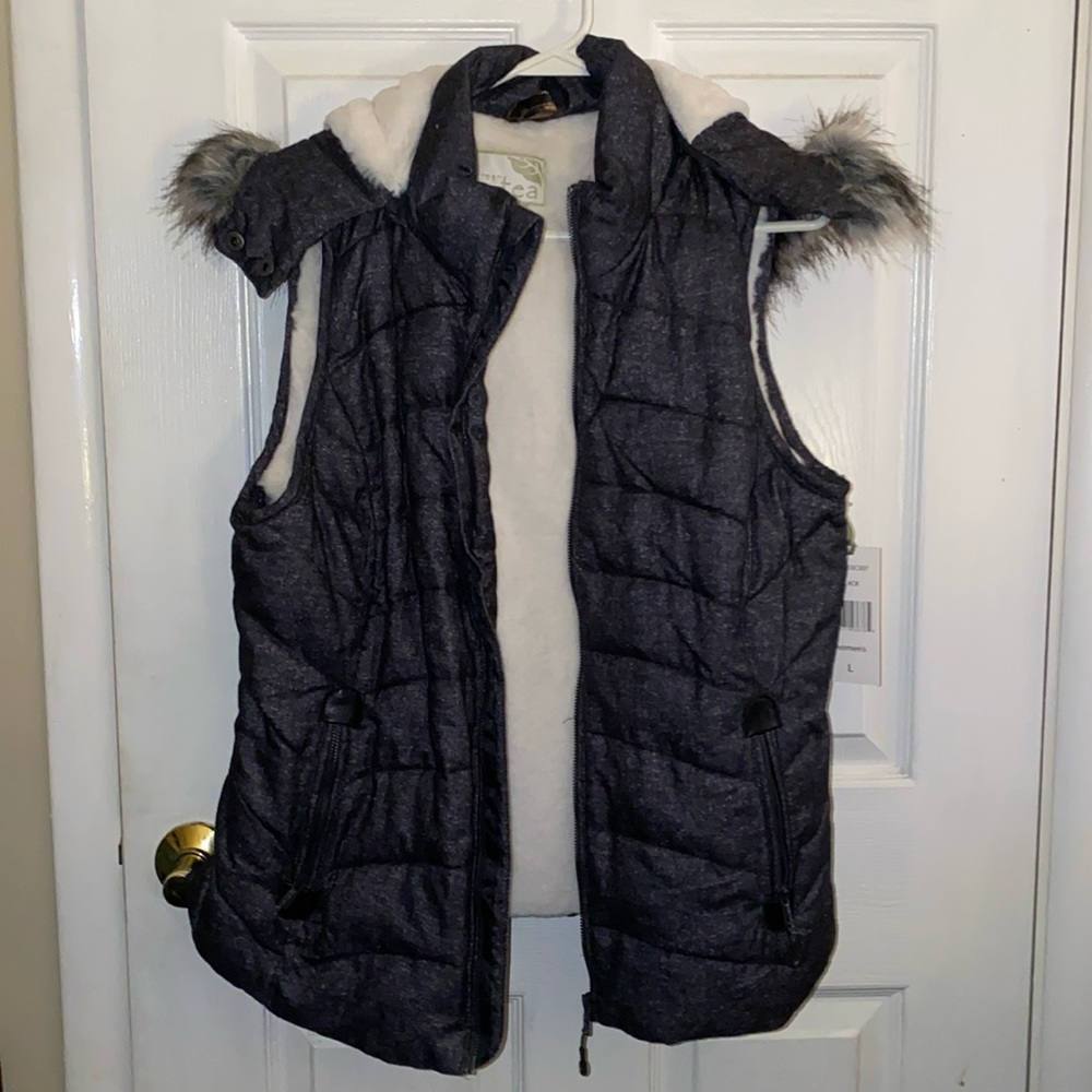 GreenTea Puffer Vest
